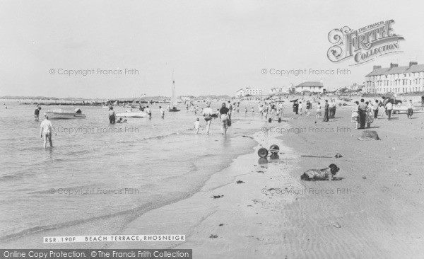 Photo of Rhosneigr, Beach Terrace c.1965