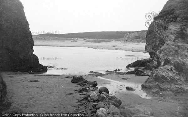 Photo of Rhosneigr, Cable Bay c.1936