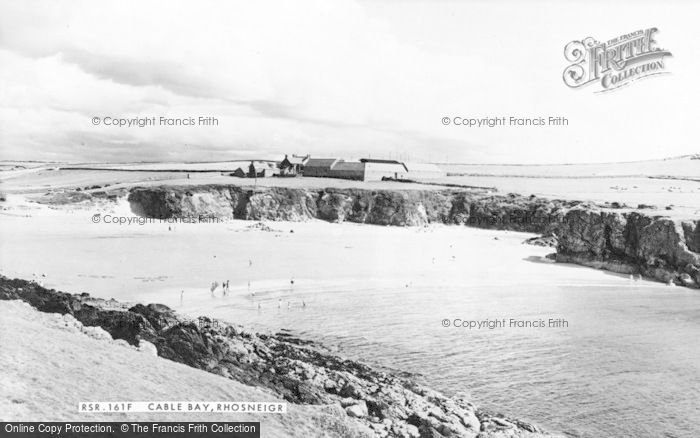 Photo of Rhosneigr, Cable Bay c.1960