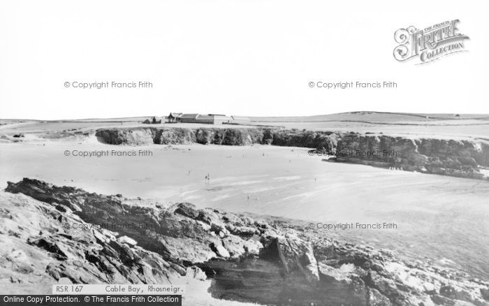 Photo of Rhosneigr, Cable Bay c.1965
