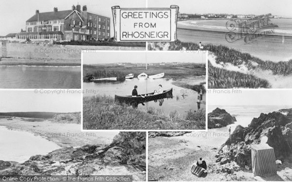 Photo of Rhosneigr, Composite c.1950