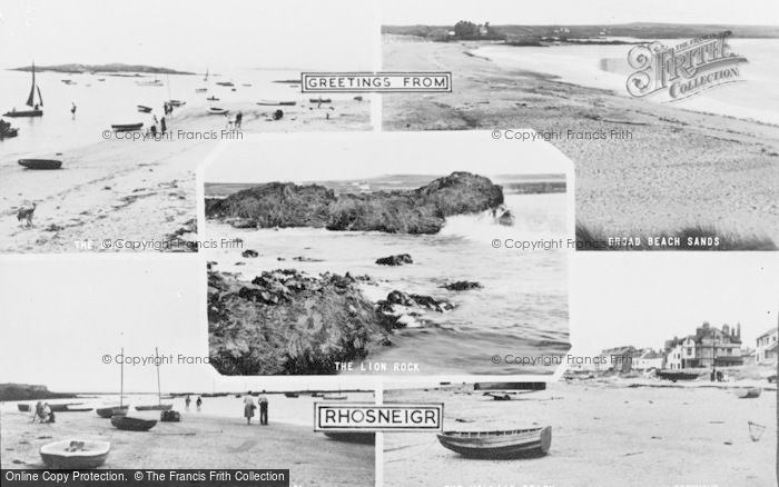 Photo of Rhosneigr, Composite c.1960