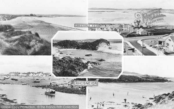 Photo of Rhosneigr, Composite c.1960