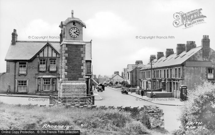 Photo of Rhosneigr, High Street c.1955