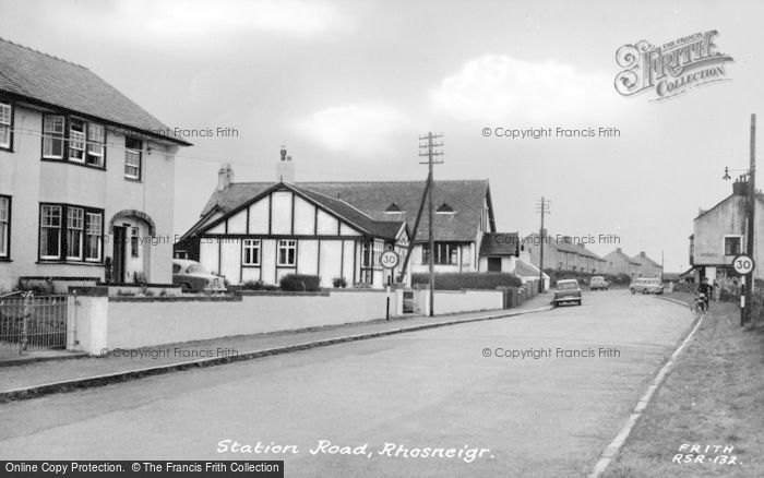 Photo of Rhosneigr, Station Road 1960