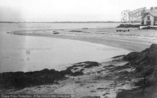 Photo of Rhosneigr, The Beach c.1936