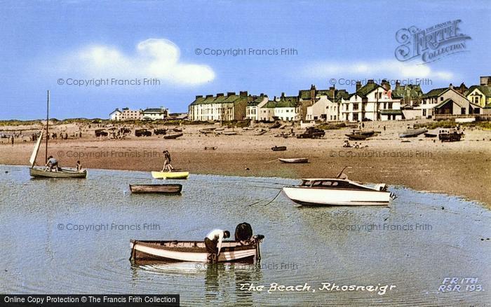 Photo of Rhosneigr, The Beach c.1965