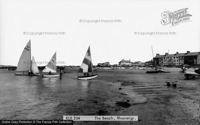 Photo of Rhosneigr, The Beach c.1965