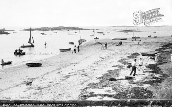 Photo of Rhosneigr, The Boat Pool c.1960