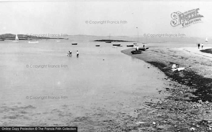 Photo of Rhosneigr, The Boating Pool c.1955