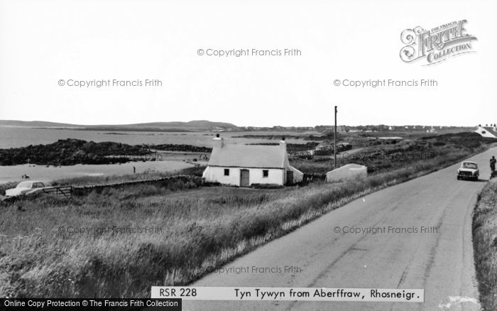 Photo of Rhosneigr, Tyn Tywyn, From Aberffraw c.1965
