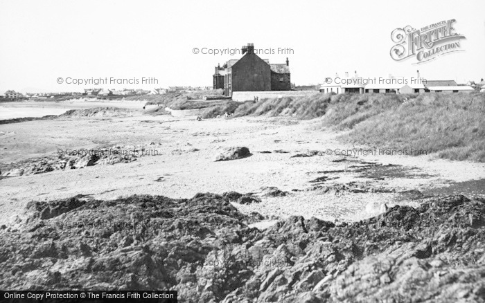Photo of Rhosneigr, View Looking West From Lion Rock c.1936