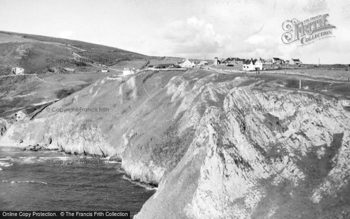 Photo of Rhossili, From The Cliffs c.1960
