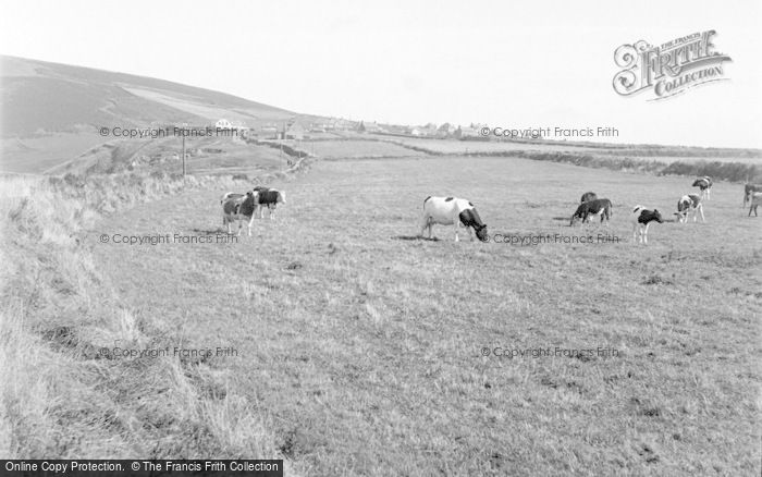 Photo of Rhossili, General View And Village 1955