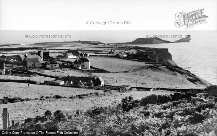 Photo of Rhossili, General View c.1955