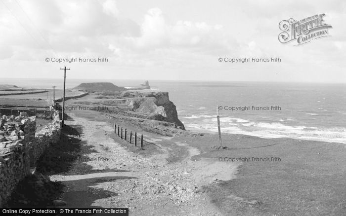 Photo of Rhossili, Road To The Point 1964