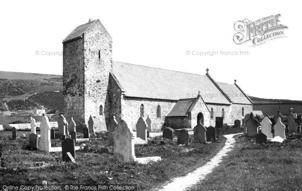 Photo of Rhossili, St Mary's Church 1901