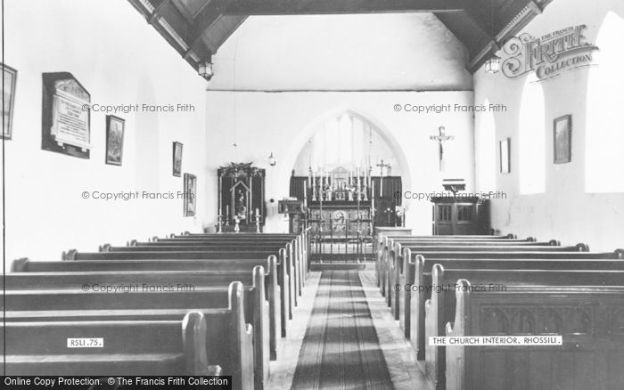 Photo of Rhossili, St Mary's Church 1958