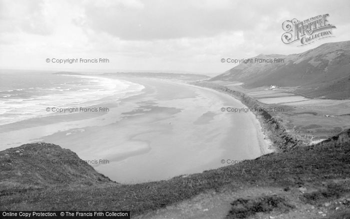 Photo of Rhossili, The Bay 1964