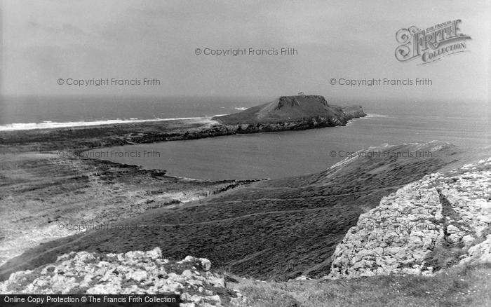 Photo of Rhossili, The Cliffs 1963