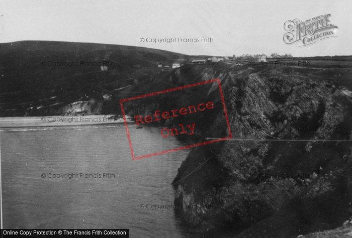 Photo of Rhossili, The Village From The Cliffs c.1955
