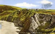 Village From Cliffs c.1955, Rhossili