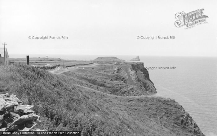 Photo of Rhossili, Worms Head 1968