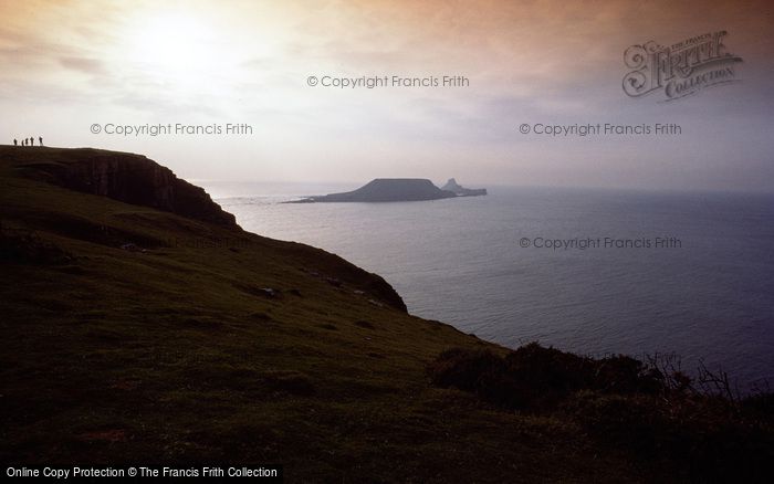 Photo of Rhossili, Worms Head 1985