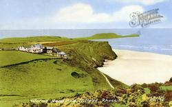 Worms Head And Village 1963, Rhossili