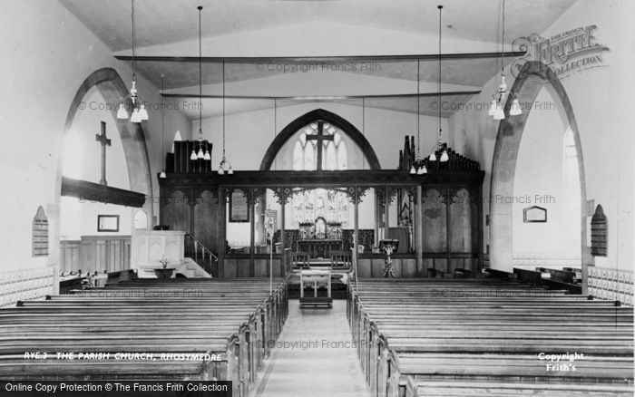 Photo of Rhosymedre, St John The Evangelist's Church c.1955