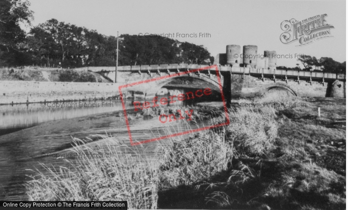 Photo of Rhuddlan, Bridge And Castle c.1965