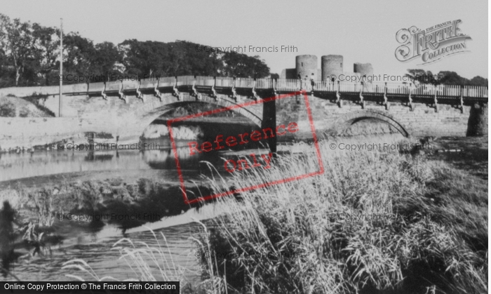 Photo of Rhuddlan, Bridge And Castle c.1965