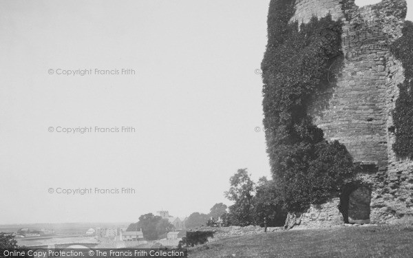 Photo of Rhuddlan, Castle And Bridge 1890