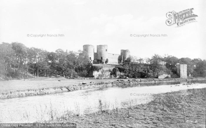 Photo of Rhuddlan, Castle From South c.1935