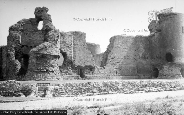 Photo of Rhuddlan, Castle, Showing South Tower 1952