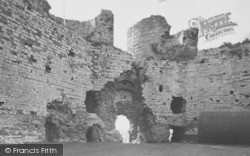 Castle, West Tower 1951, Rhuddlan