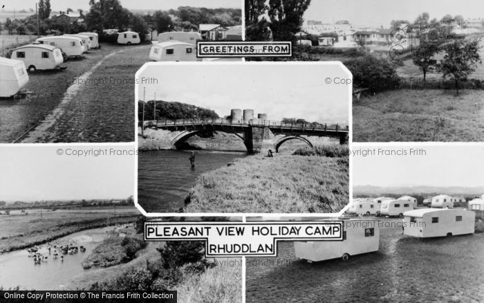 Photo of Rhuddlan, Composite c.1960