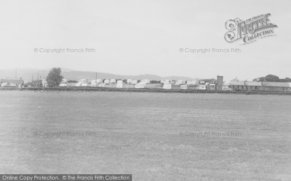 Photo of Rhuddlan, Pleasant View Camp From The Roman Road 1953