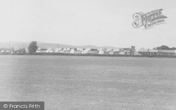 Pleasant View Camp From The Roman Road 1953, Rhuddlan