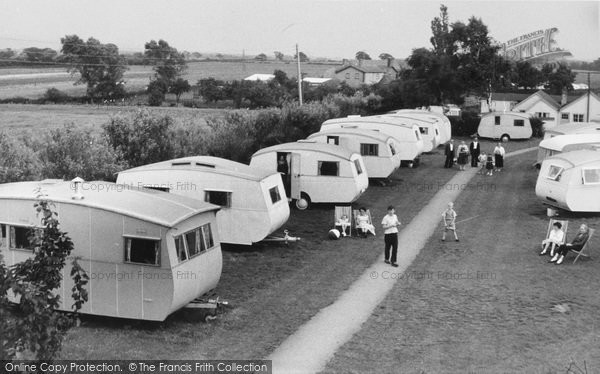 Photo of Rhuddlan, Pleasant View Holiday Camp c.1960