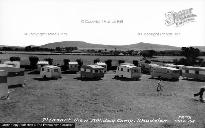 Photo of Rhuddlan, Pleasant View Holiday Camp c.1965