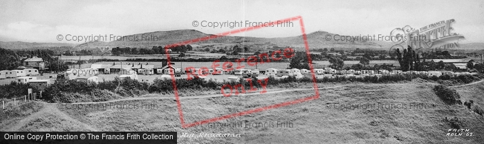 Photo of Rhuddlan, Pleasant View Holiday Camp From Bonc Hill c.1955