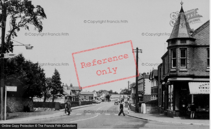Photo of Rhuddlan, Rhyl Road c.1960
