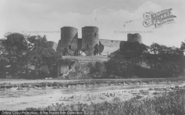 Photo of Rhuddlan, The Castle c.1935