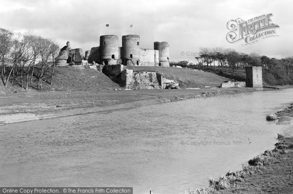 Photo of Rhuddlan, The Castle c.1955