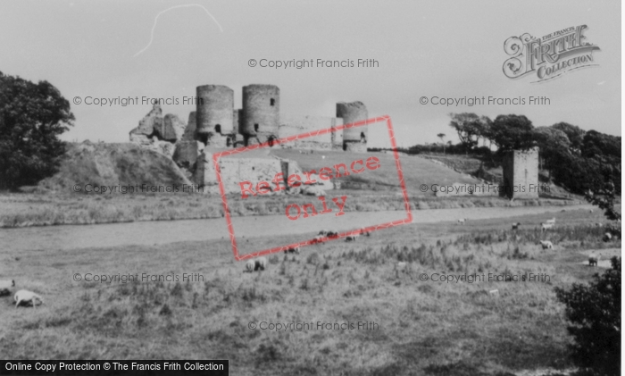Photo of Rhuddlan, The Castle c.1965