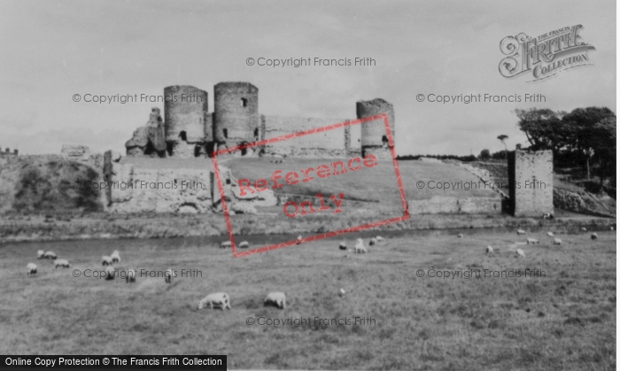 Photo of Rhuddlan, The Castle c.1965