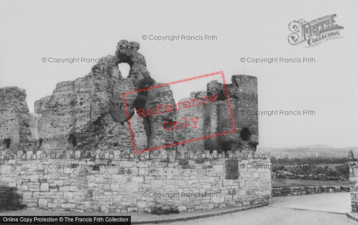 Photo of Rhuddlan, The Castle c.1965