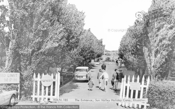 Photo of Rhuddlan, The Entrance, Sun Valley Holiday Camp c.1965