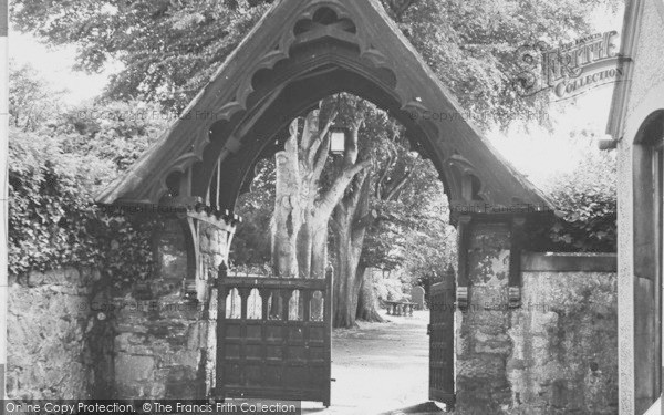 Photo of Rhuddlan, The Lychgate 1952